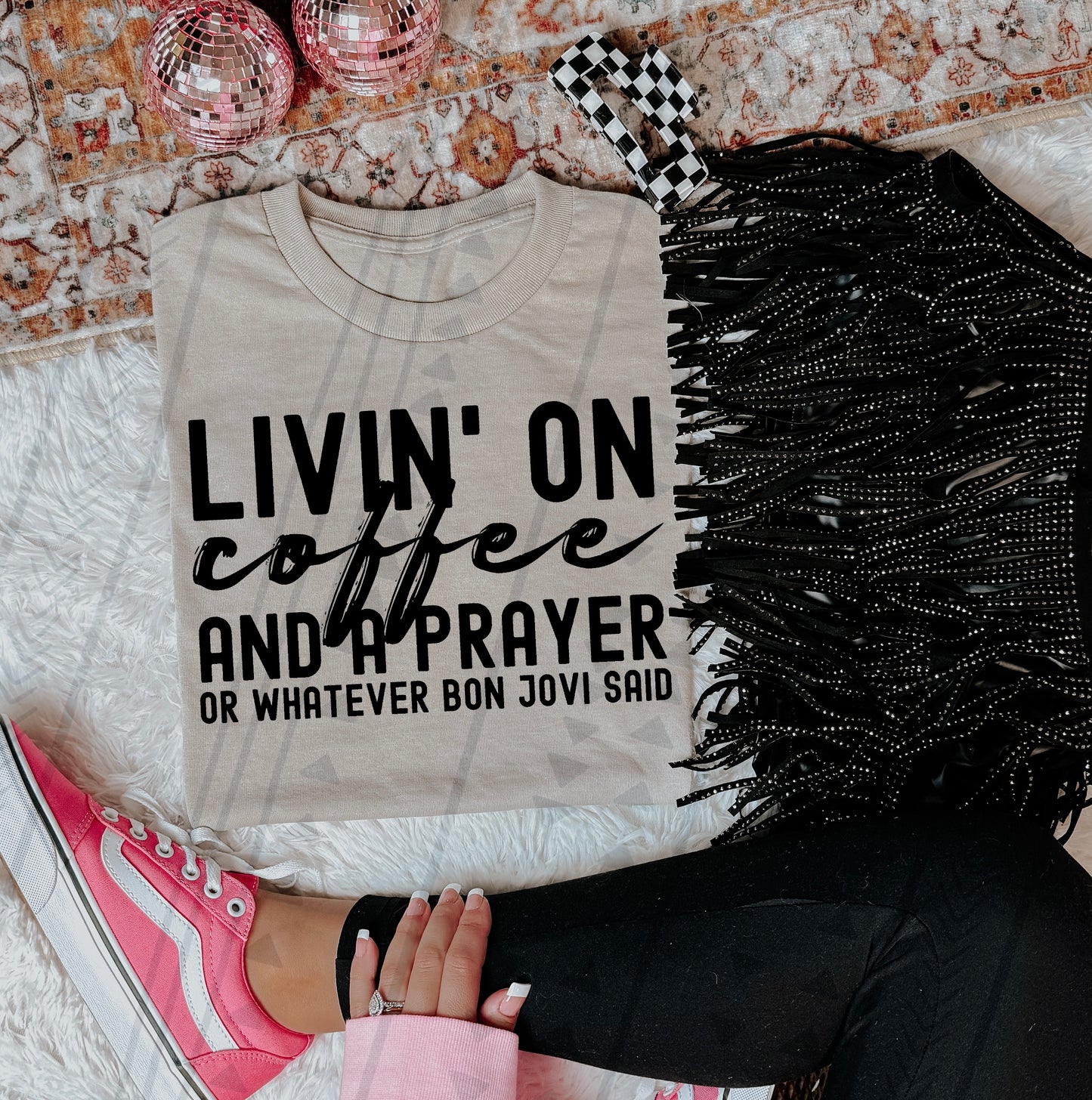 Coffee & A Prayer (TGG): *DTF* Transfer