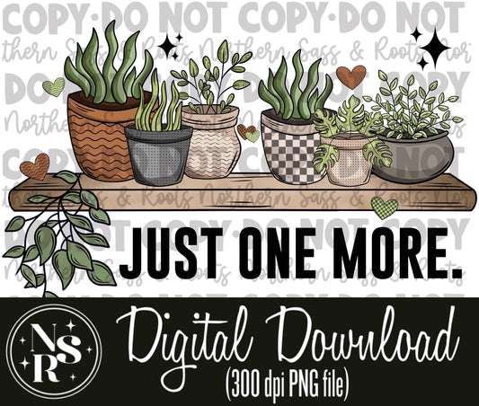 JUST ONE MORE: Digital Download