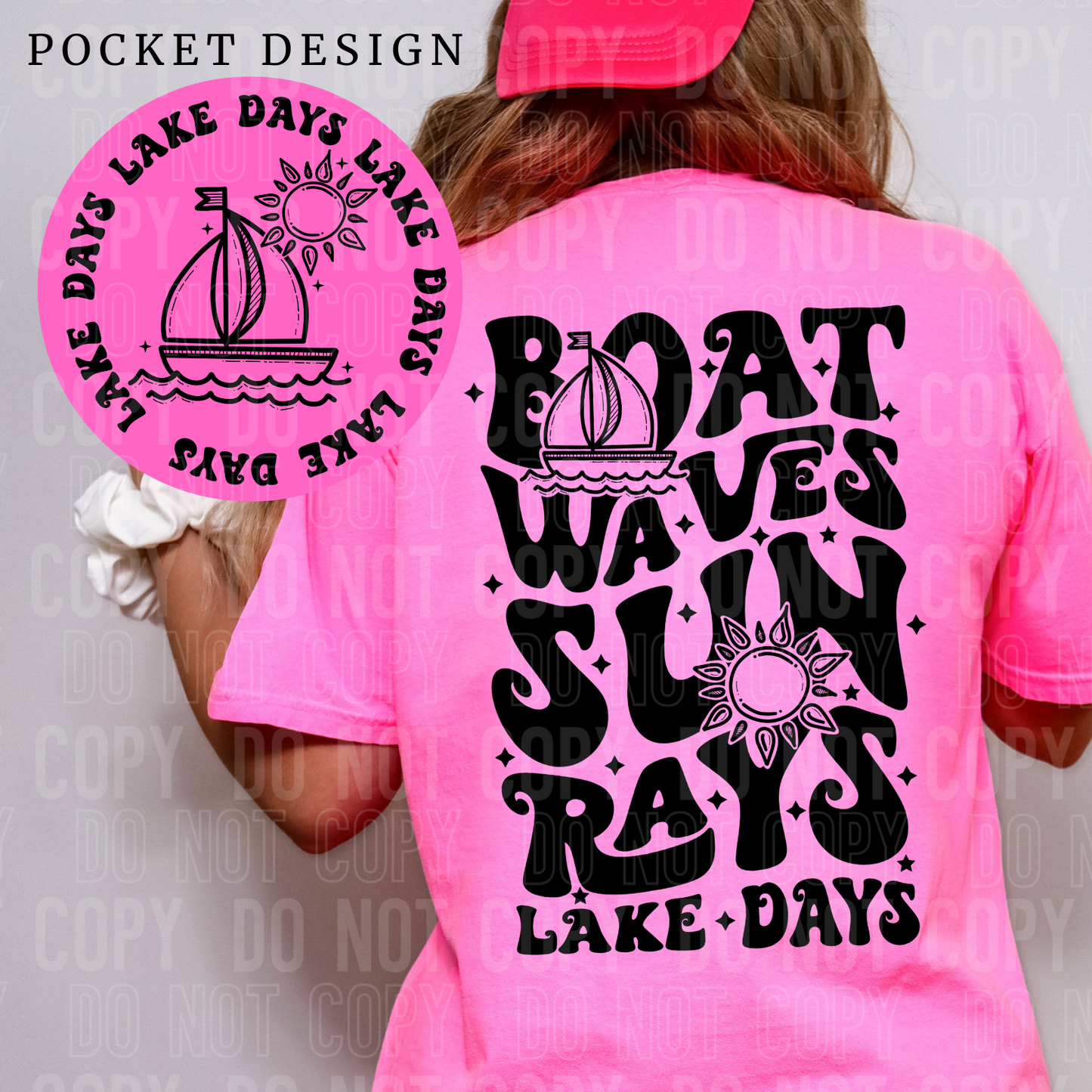 Boat Waves Sun Rays Lake Days (SBB): *DTF* Transfer