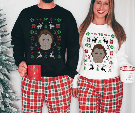 Faux Ugly Sweater (Holiday MICHAEL): *DTF* Transfer