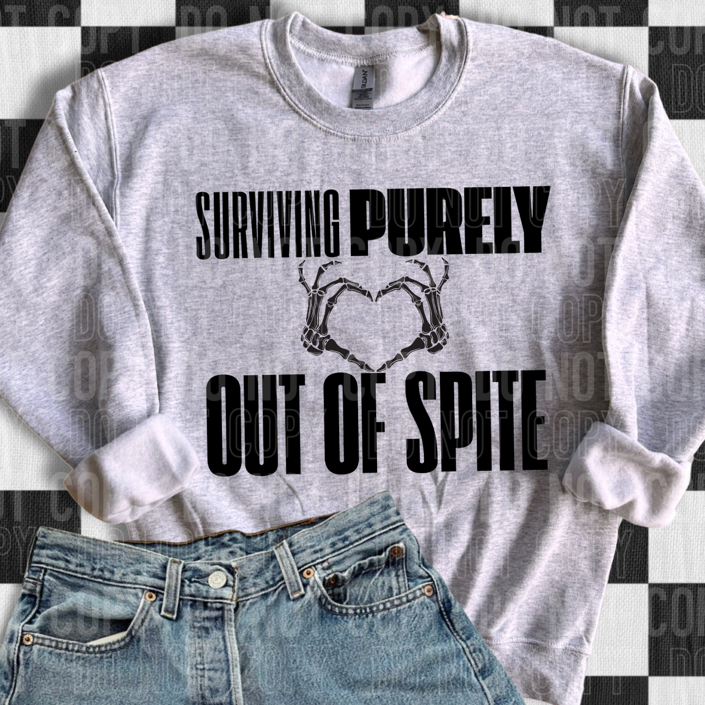 Surviving Purely Out Of Spite (SBB): *DTF* Transfer