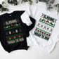 Faux Ugly Sweater (Slashing Through the Snow): *DTF* Transfer