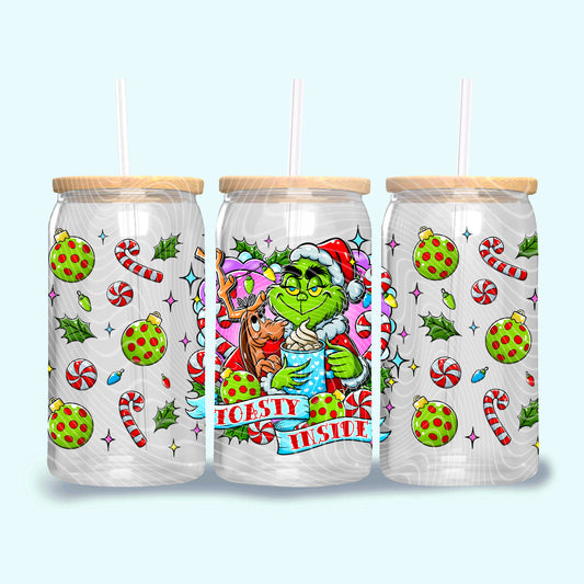 Toasty Green Guy (Gravitees): Libbey Glass Sub print