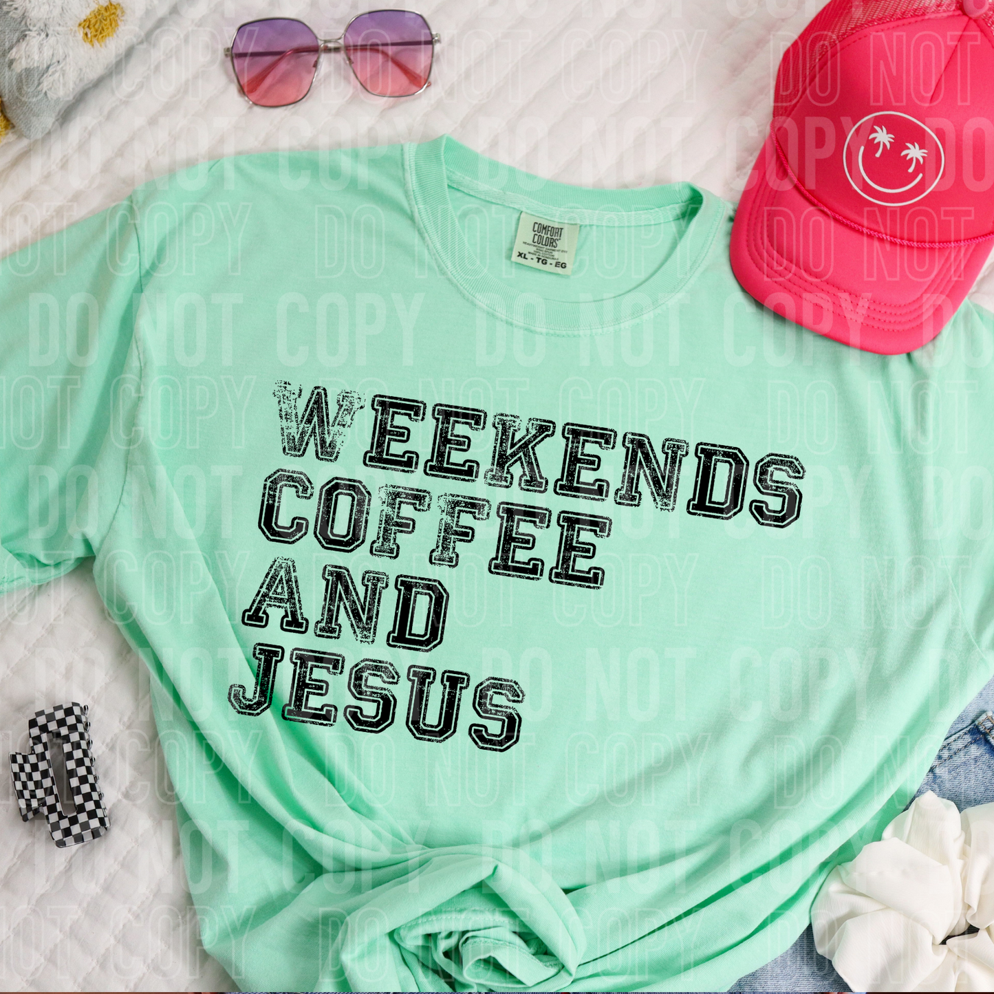 Weekends Coffee and Jesus (SBB): *DTF* Transfer