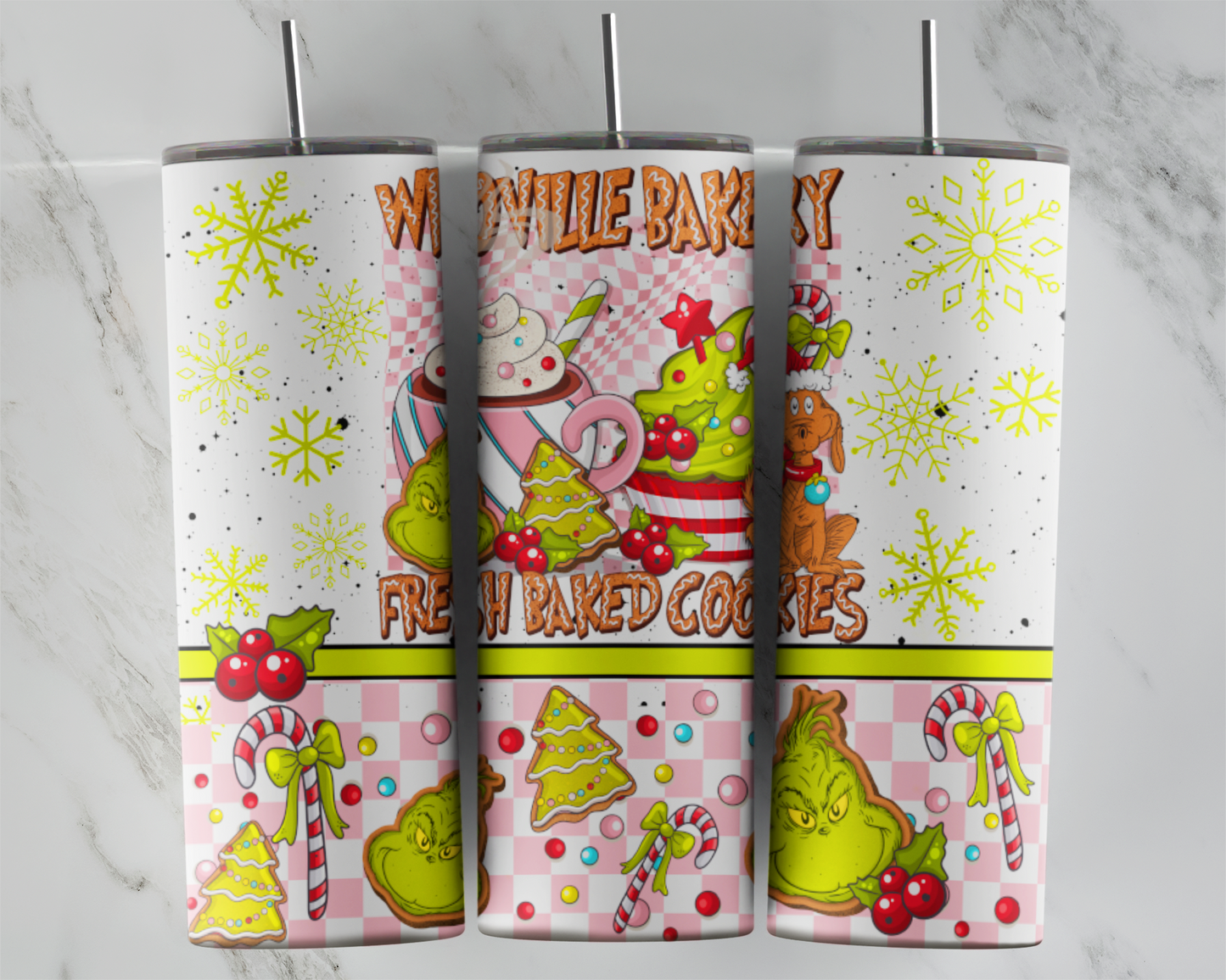 Whoville Bakery: Tumbler Sub Print