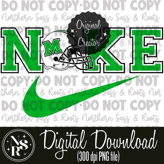 Swoosh Marshall Helmet (NSR): Digital Download