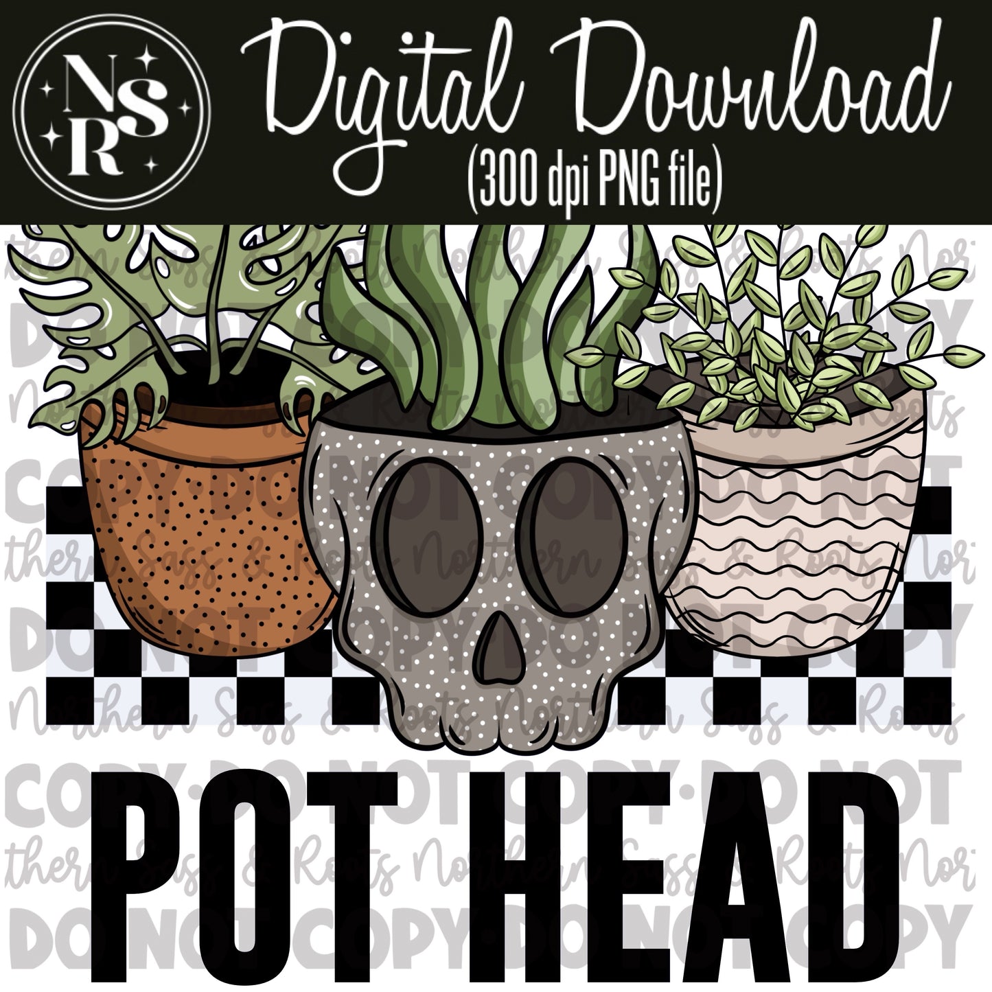 POT HEAD: Digital Download