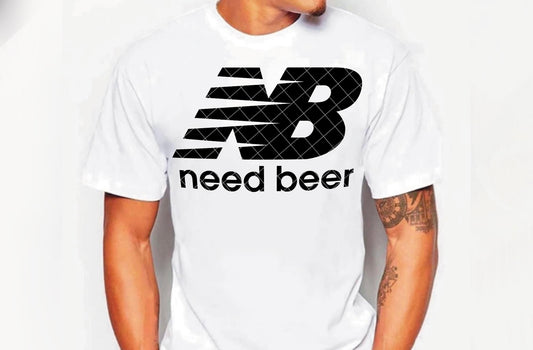 Need Beer (New Balance inspired): *DTF* Transfer