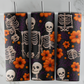 Halloween Skeleton Embroidered: Tumbler Sub Print