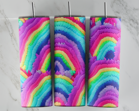Fabric Rainbow: Tumbler Sub Print