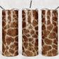 Giraffe Animal Print-Tumbler Sublimation Print