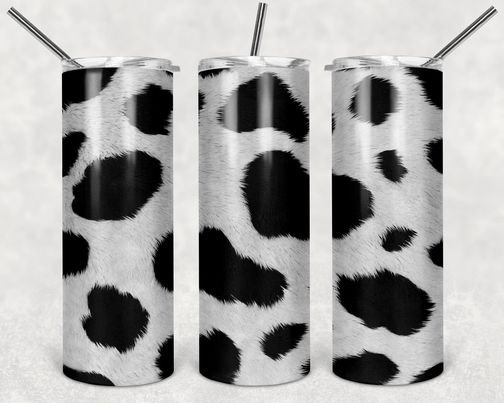 Cow Animal Print-Tumbler Sublimation Print