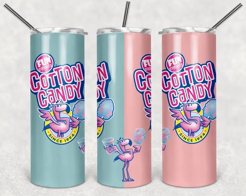 Cotton Candy-Tumbler Sublimation Print