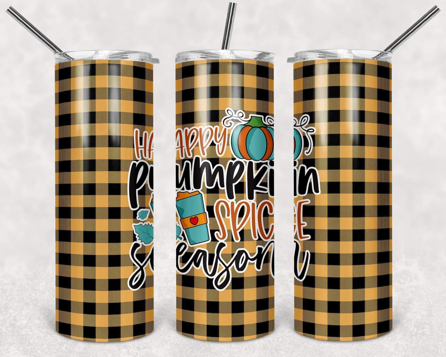 Happy Pumpkin Spice Season-Tumbler Sub Print