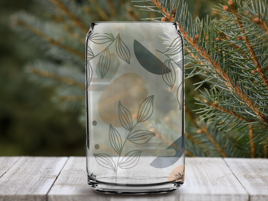 Abstract Art: Libbey Glass Sub Print