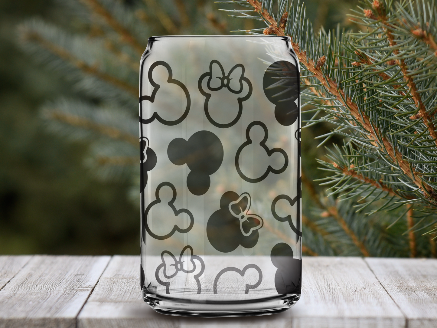 Minnie Heads: Libbey Glass Sub Print