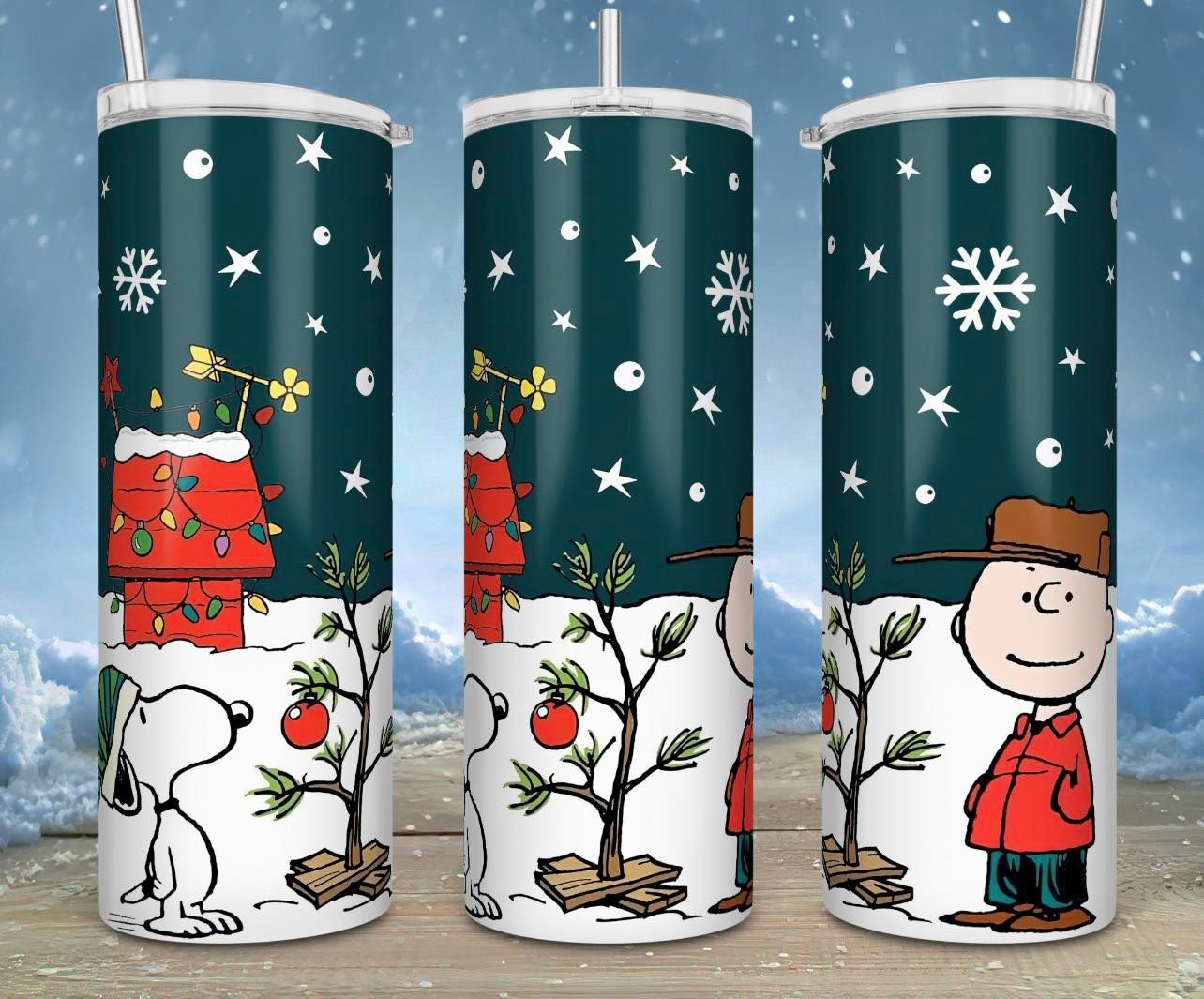 Charlie Brown Tree-Tumbler Sub Print