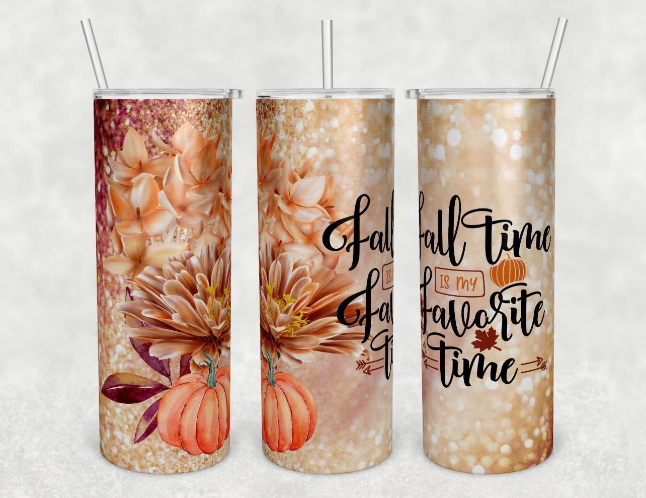 Fall Time Is My Favorite Time-Tumbler Sub Print
