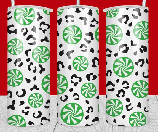 Green Peppermint-Tumbler Sub Print