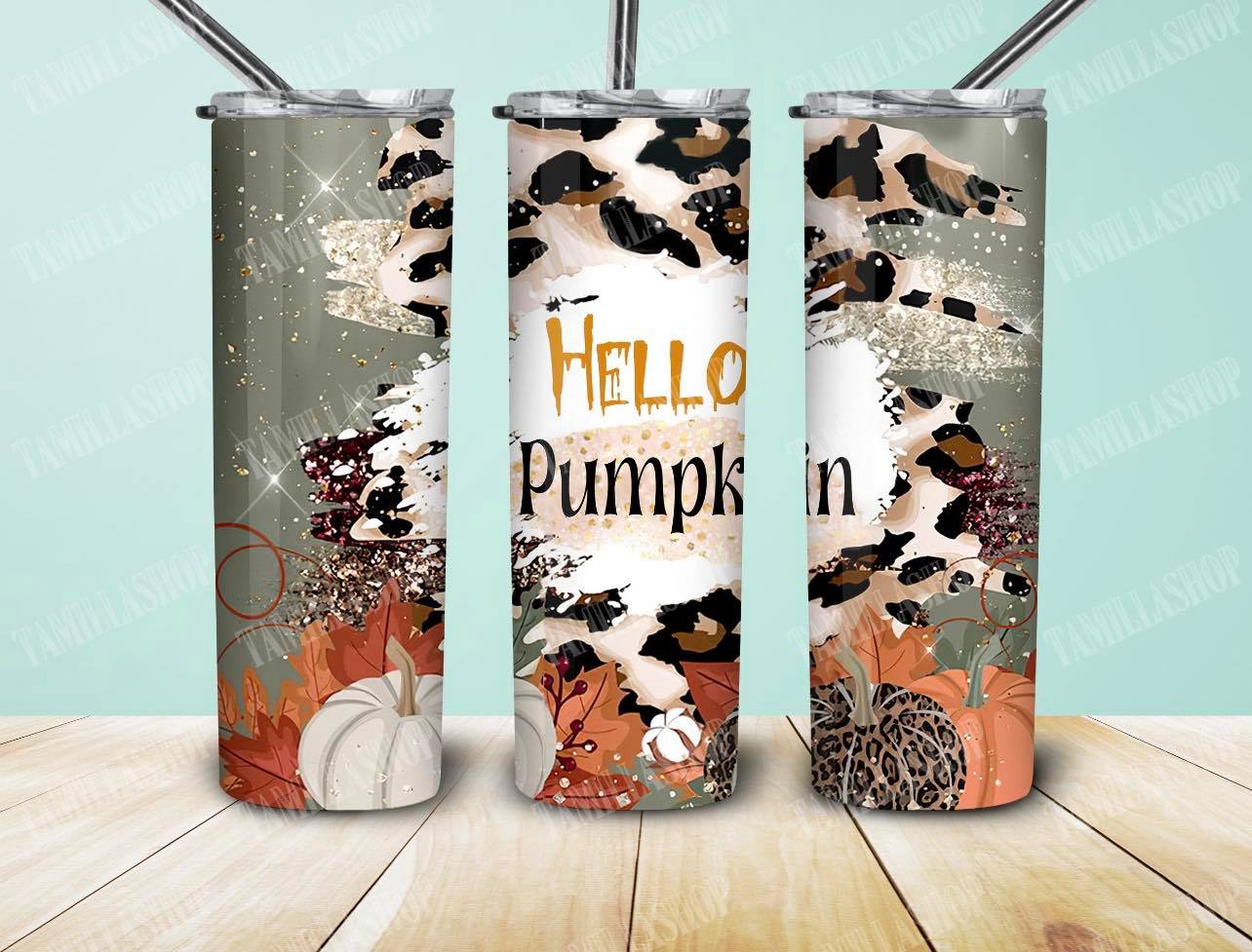 Hello Pumpkin-Tumbler Sub Print
