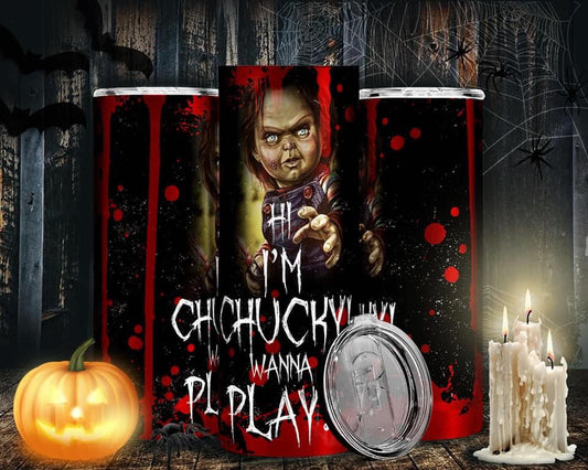 Hi, I'm Chucky -Tumbler Sublimation Print