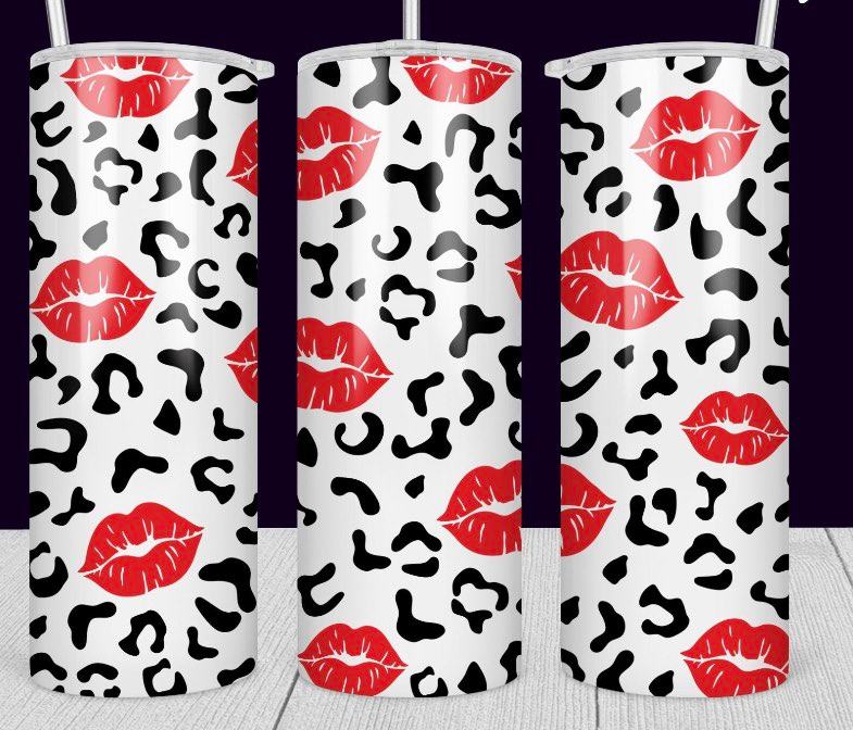 Leopard Lips-Tumbler Sub Print