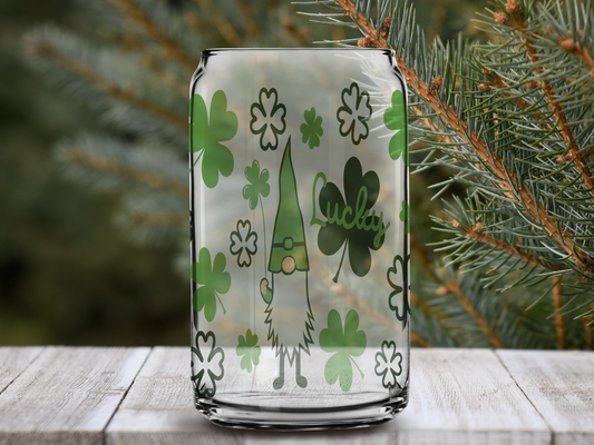 Lucky Gnome: Libbey Glass Sub Print