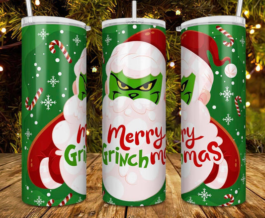 Merry Grinchmas-Tumbler Sub Print