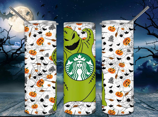 Oogie Boogie Starbucks-Tumbler Sub Print