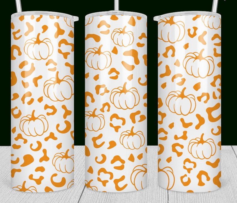 Leopard Pumpkins-Tumbler Sub Print