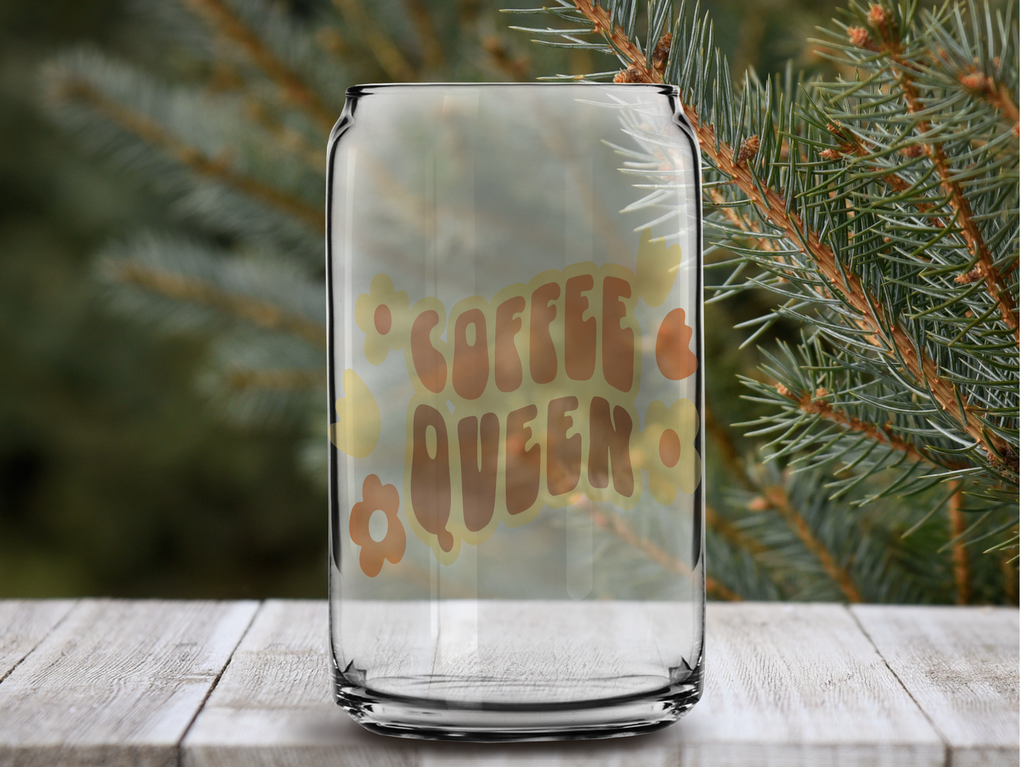 Retro Coffee Queen: Libbey Glass Sub Print