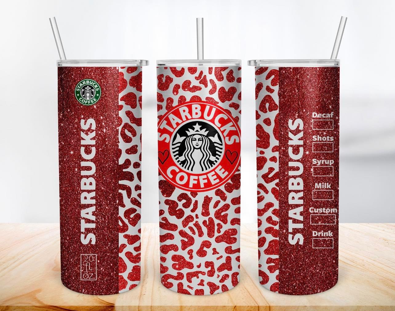 Starbucks Heart-Tumbler Sub Print