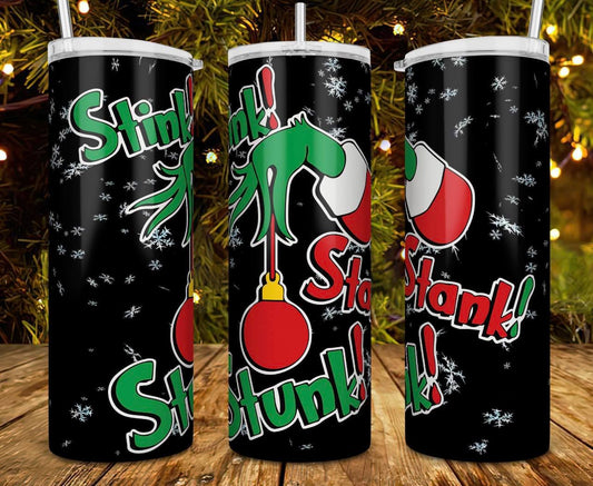 Stink Stank Stunk Black-Tumbler Sub Print