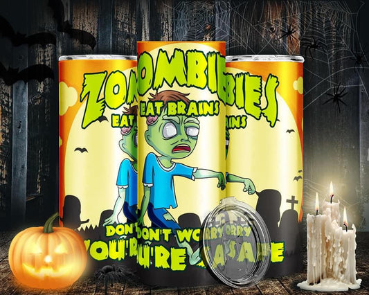 Zombies -Tumbler Sublimation Print