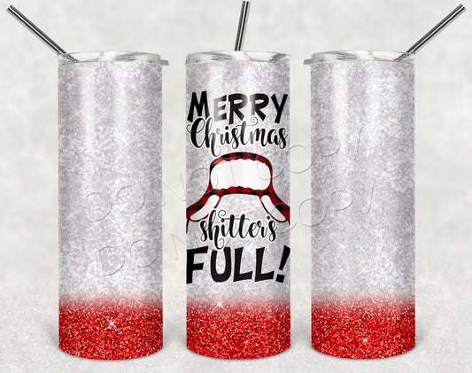 Merry Christmas Shitters Full-Tumbler Sub Print