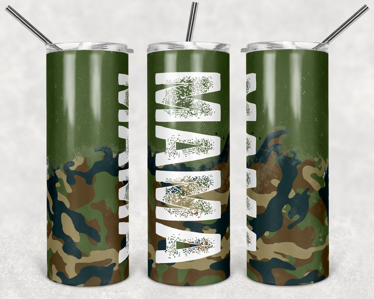 MAMA Camo-Tumbler Sublimation Transfer