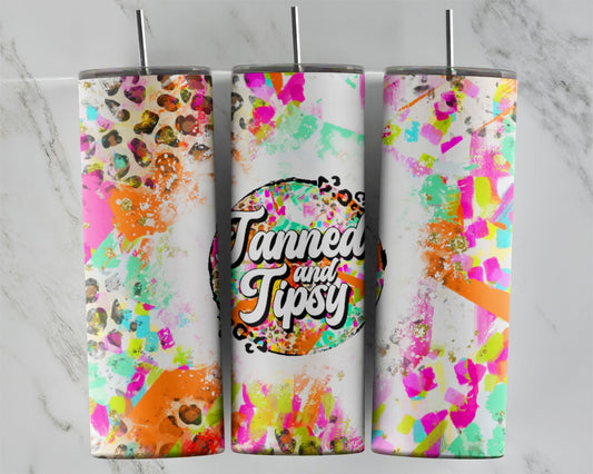 Tanned and Tipsy: Tumbler Sublimation Transfer