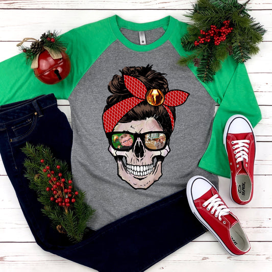 EXCLUSIVE A Christmas Story Mom Skull: *DTF* Transfer