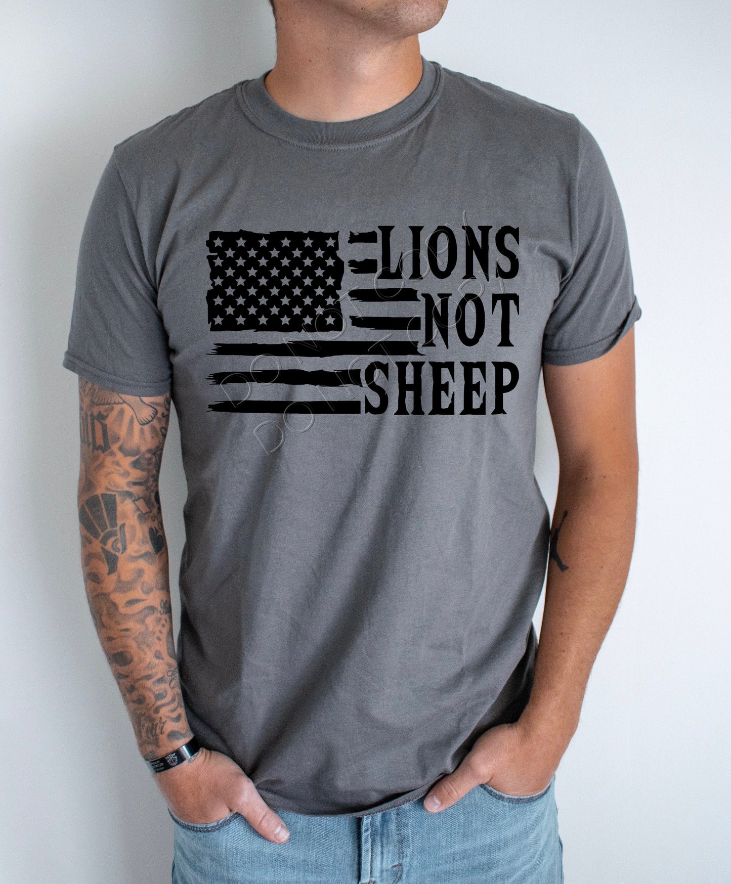 Lions Not Sheep-*DTF* Transfer