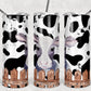 Cow (Fence)-Tumbler Sublimation Print