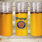 Trump Beer-Tumbler Sublimation Print