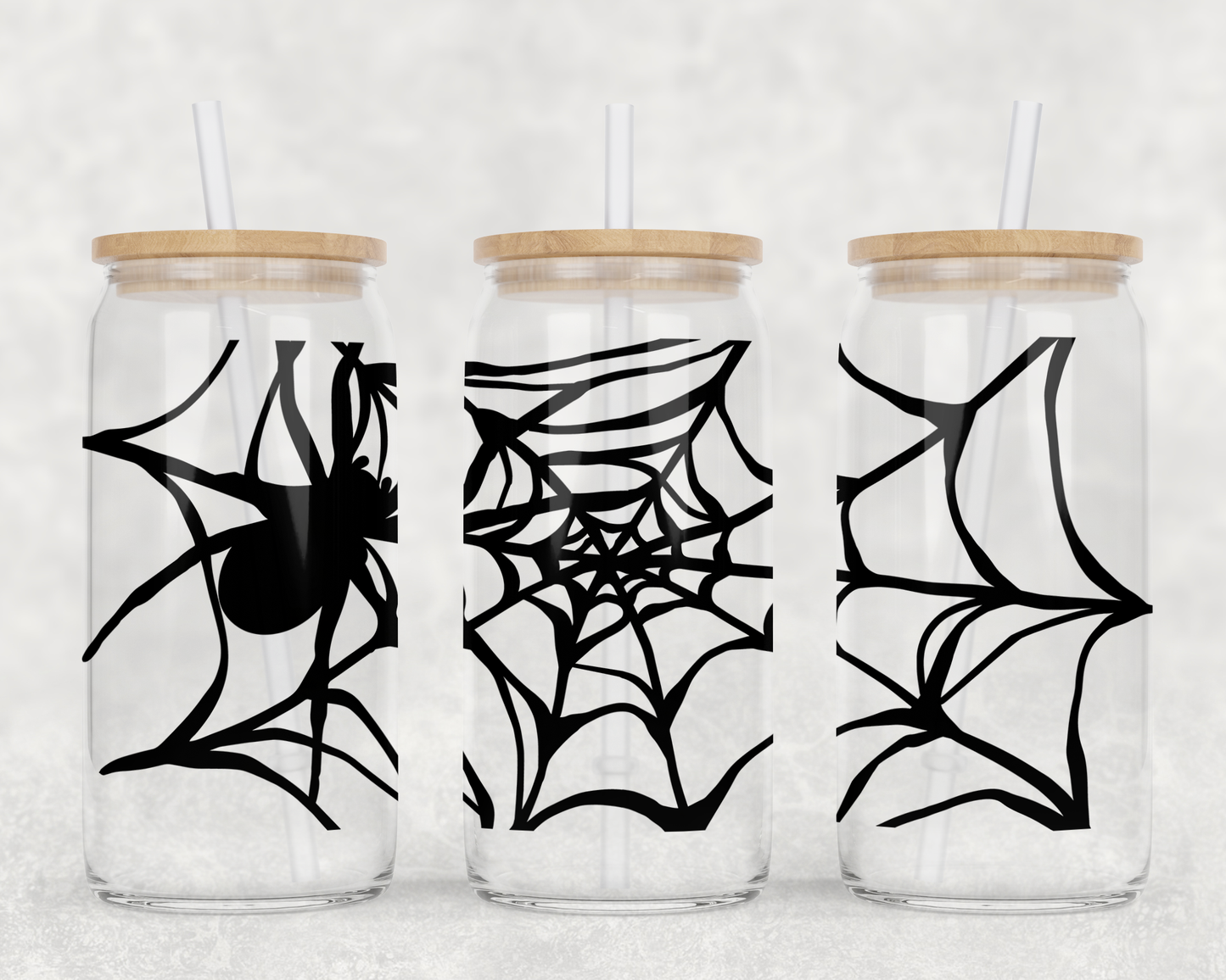 Spooky Spider: Libbey Glass Sub Print