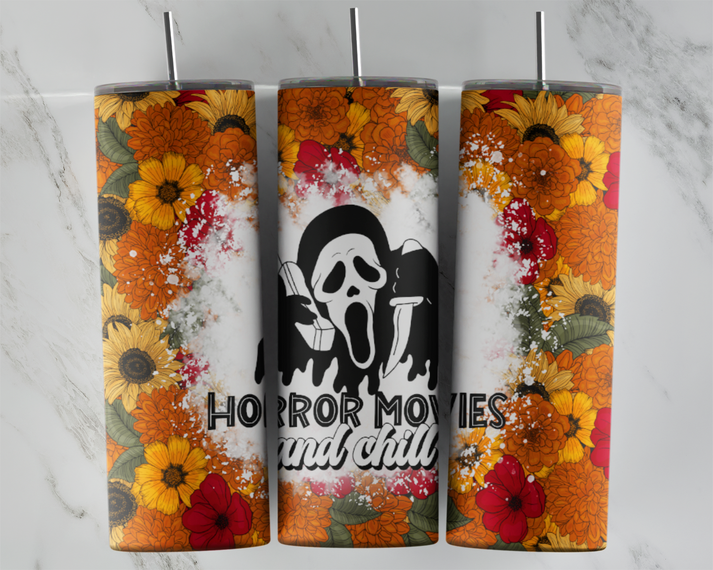 Horror Movies and Chill: Tumbler Sun Print