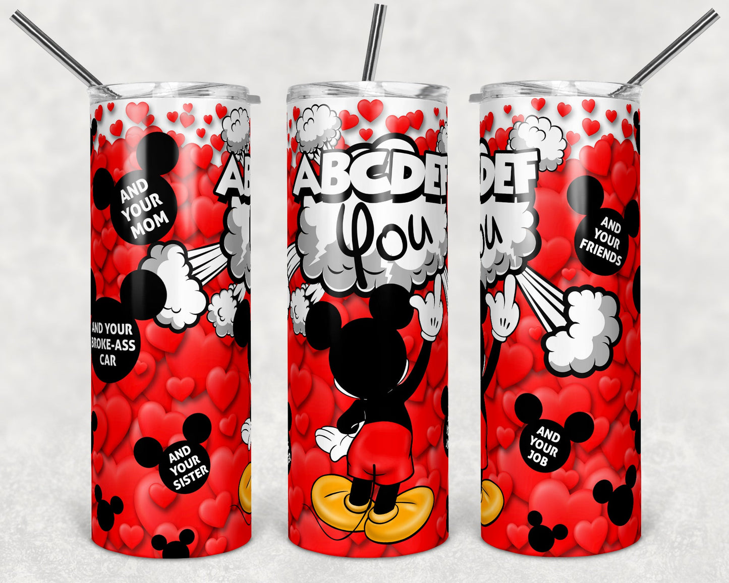 ABCDEF You Magical-Tumbler Sublimation Transfer