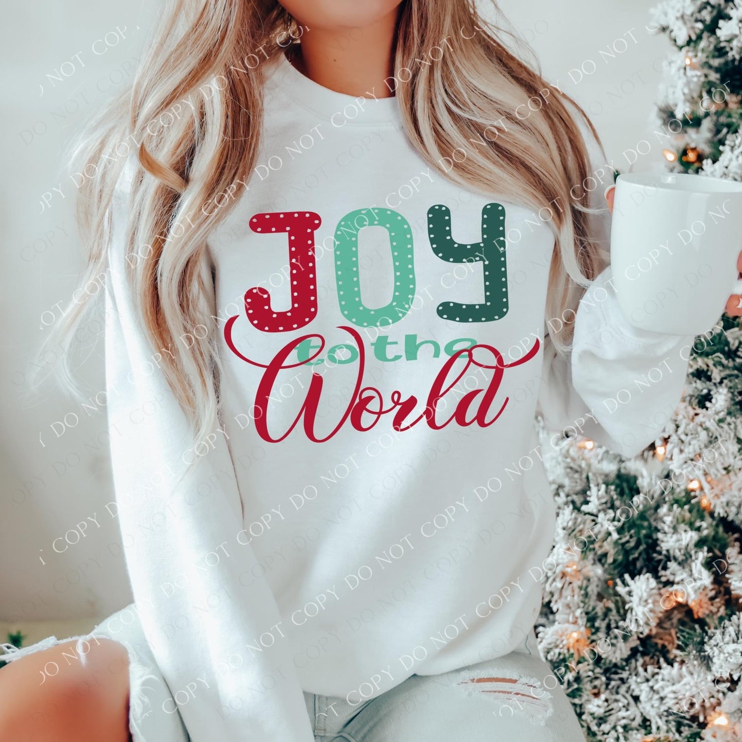 Joy To The World: *DTF* Transfer