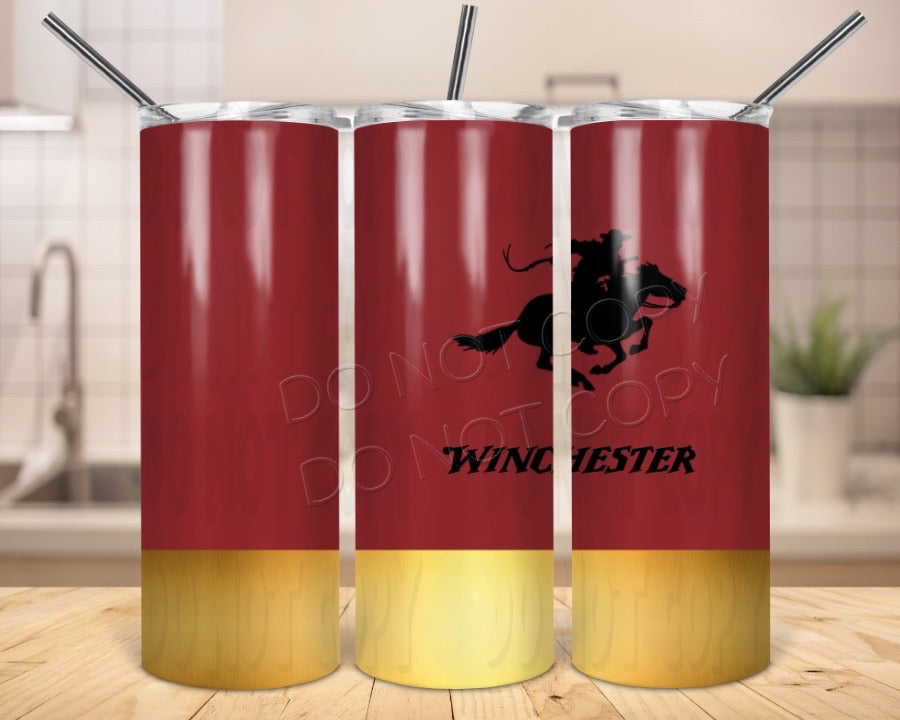 Winchester Horse (Right Alignment) Bullet-Tumbler Sub Print
