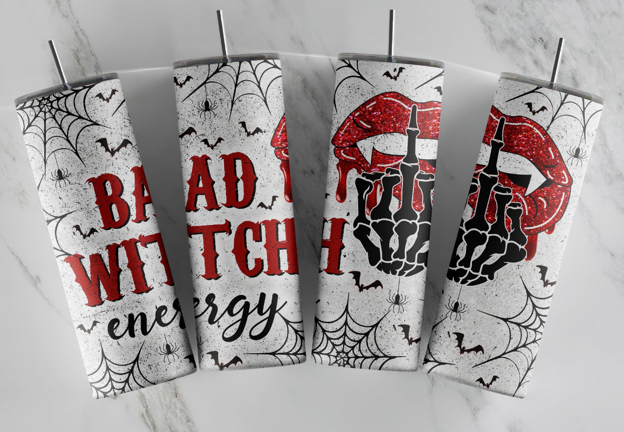 Bad Witch Energy: Tumbler Sub Print