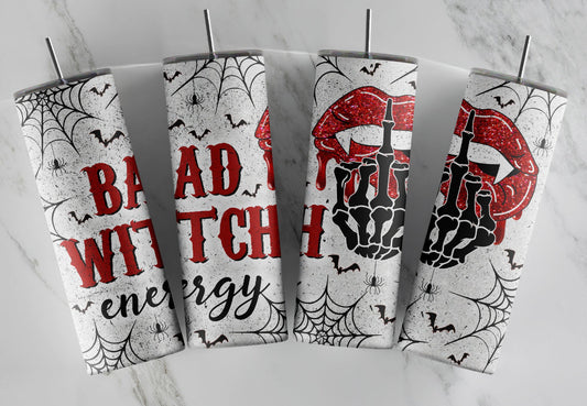 Bad Witch Energy: Tumbler Sub Print