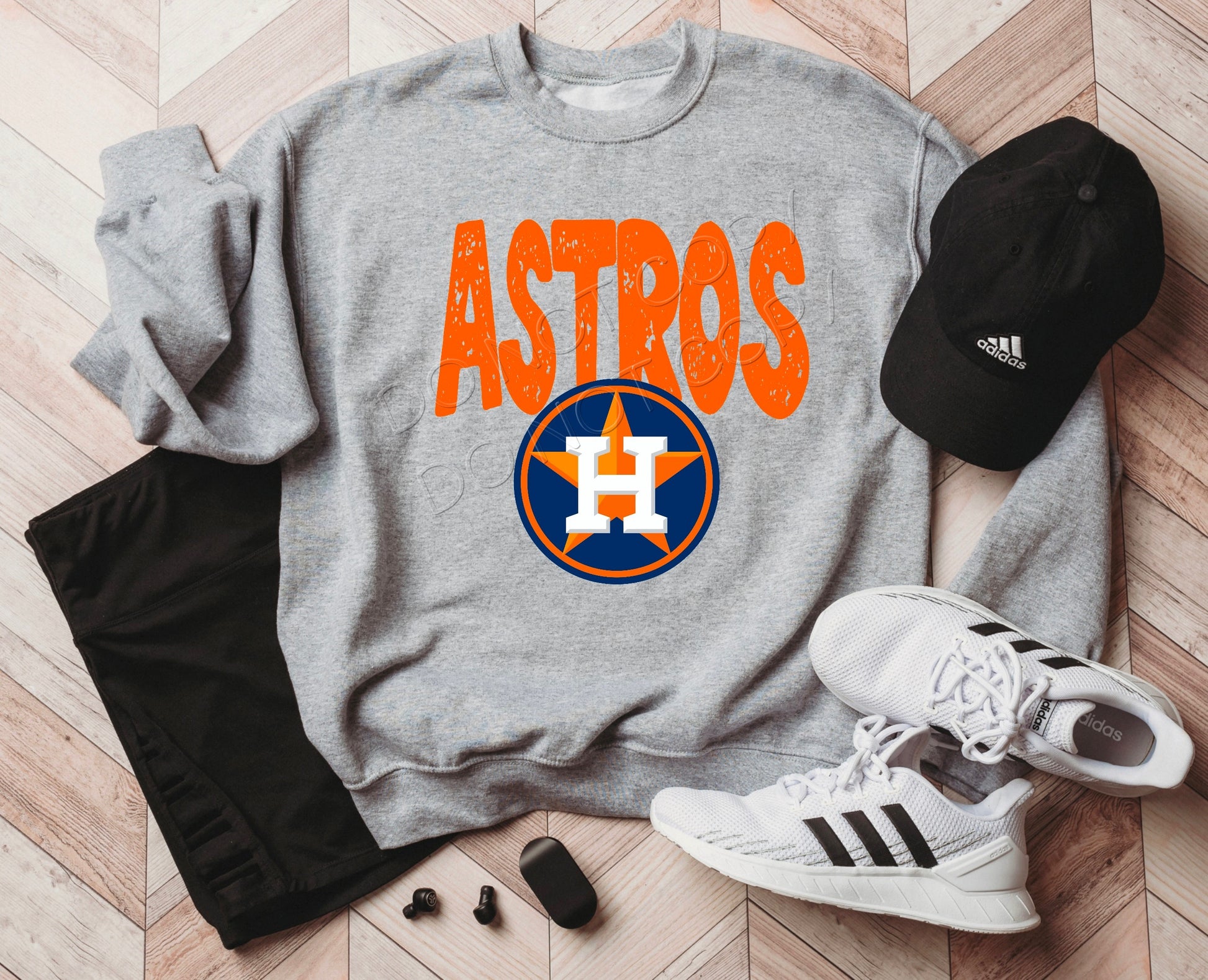HT2 Houston Astronaut Baseball Full Color DTF Transfer – Pro DTF Transfers
