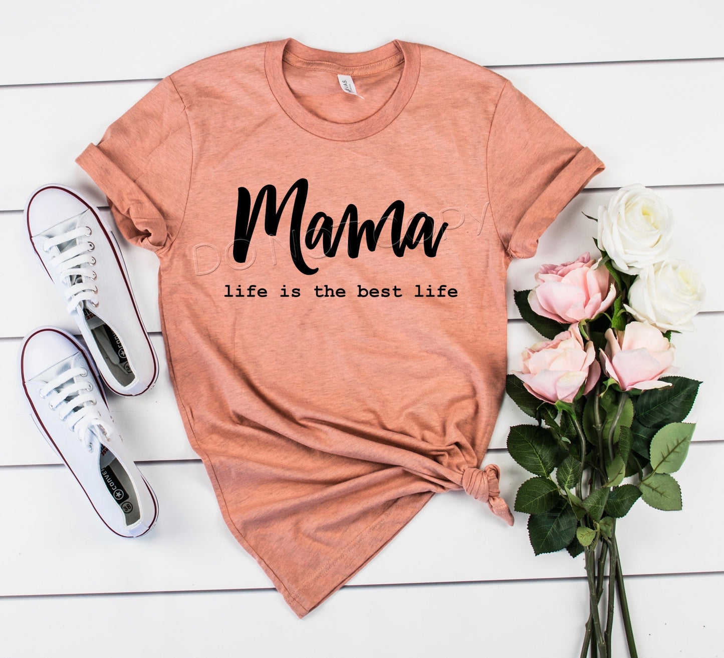 EXCLUSIVE MAMA life is the best life *DTF* Transfer